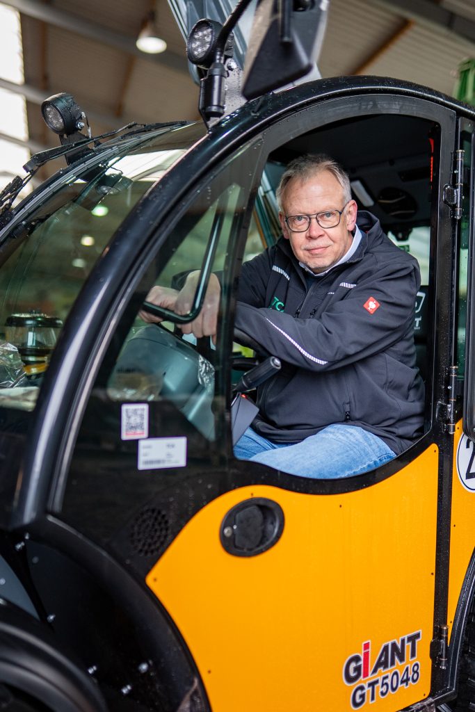 Portrait Mitarbeiter Frank Nattefort, Experte für Giant